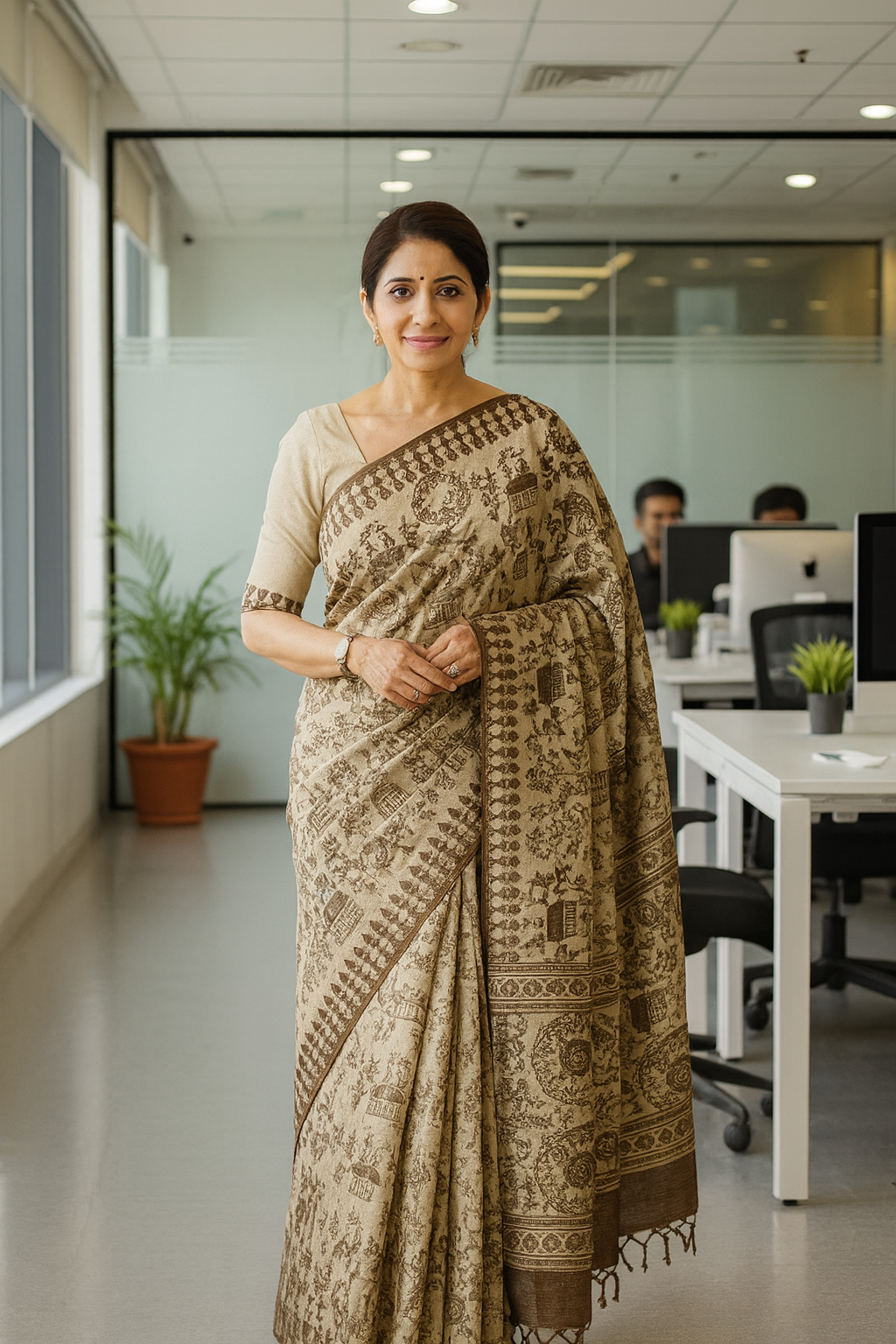 Boardroom silk sarees (Work place sarees)
