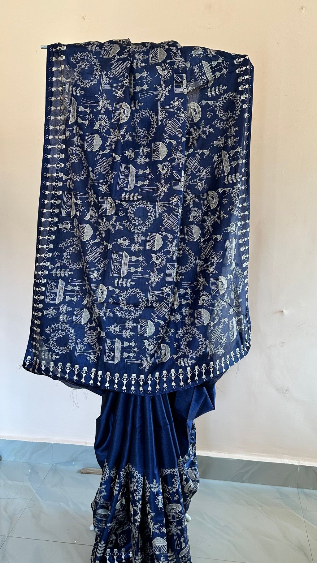 Semi Tussar silk